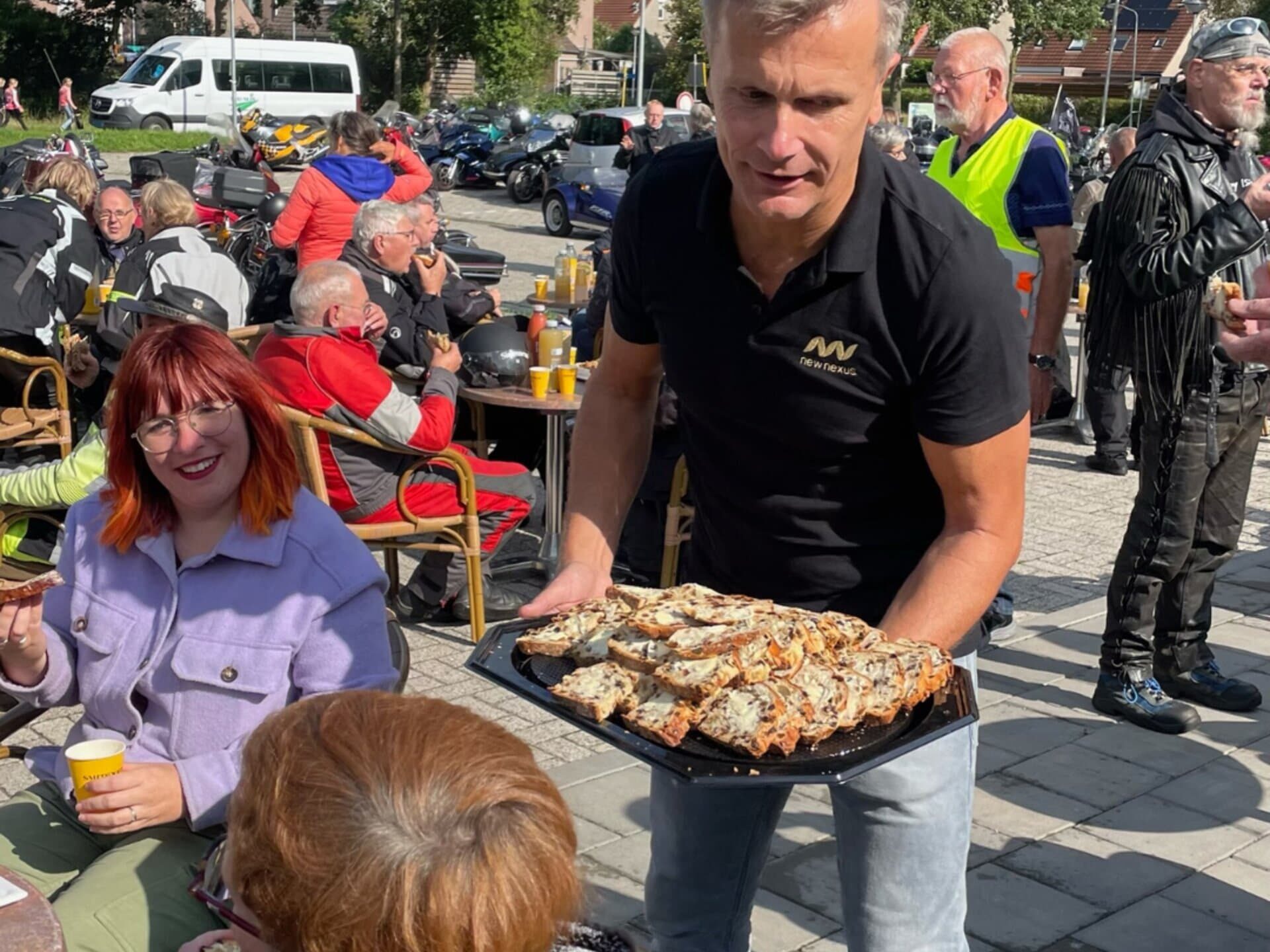 Buster Foodtruck bij de Sintma-run