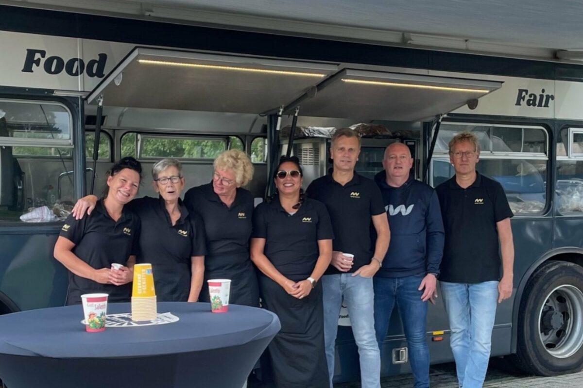 Buster Foodtruck bij de Sintma-run