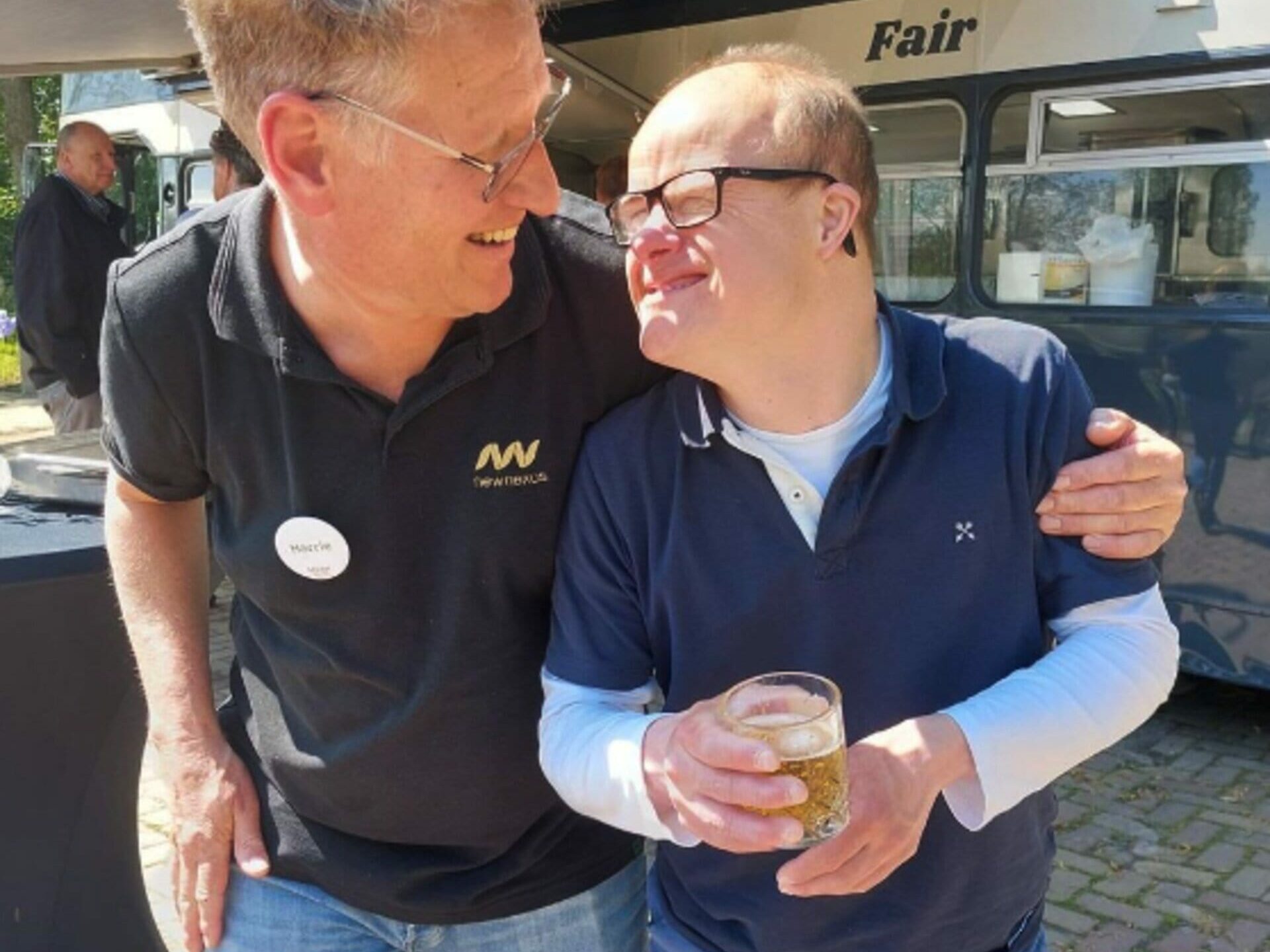 Buster Foodtruck bij zorgboerderij de Mikkelhorst